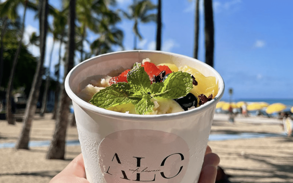 ALO Cafe Hawaii のアサイーボウル