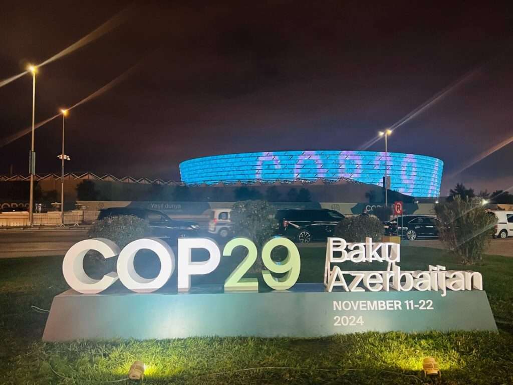 COP29会場となったバクー・オリンピックスタジアム