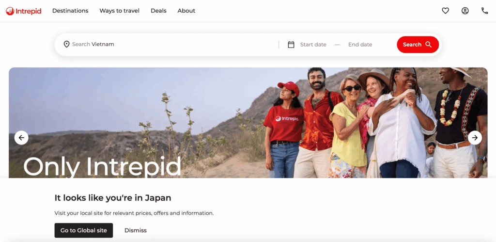Intrepid Travelの取り組み事例