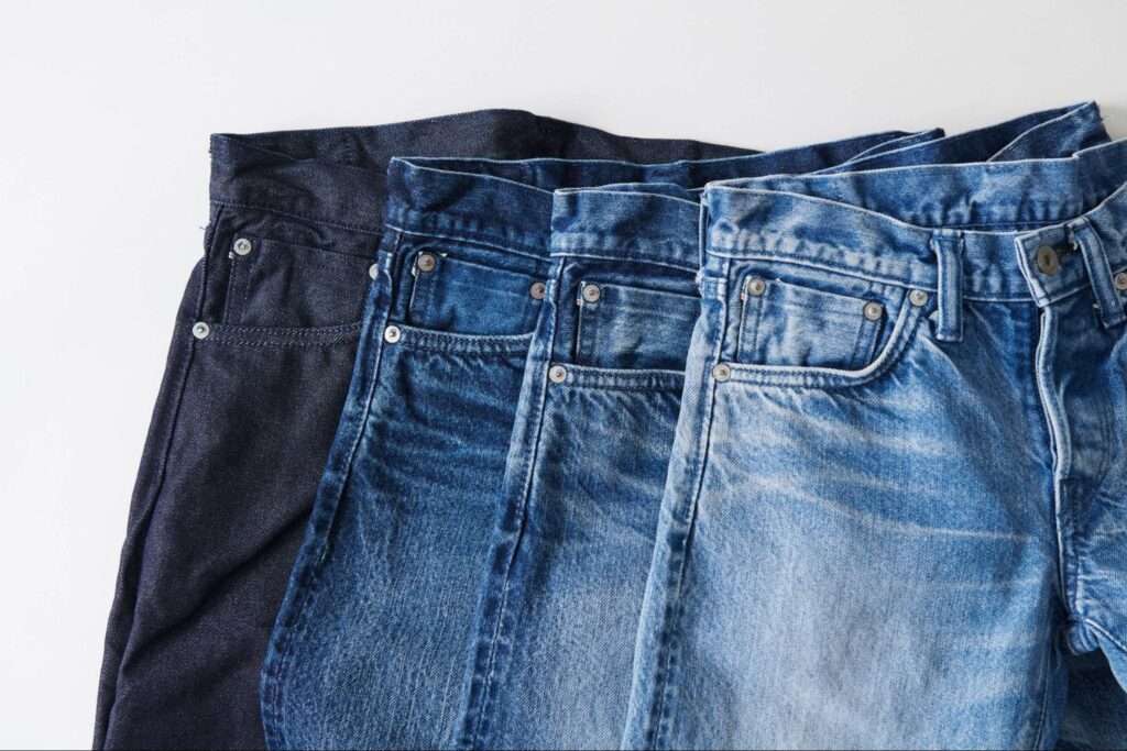 バガスでできたデニム