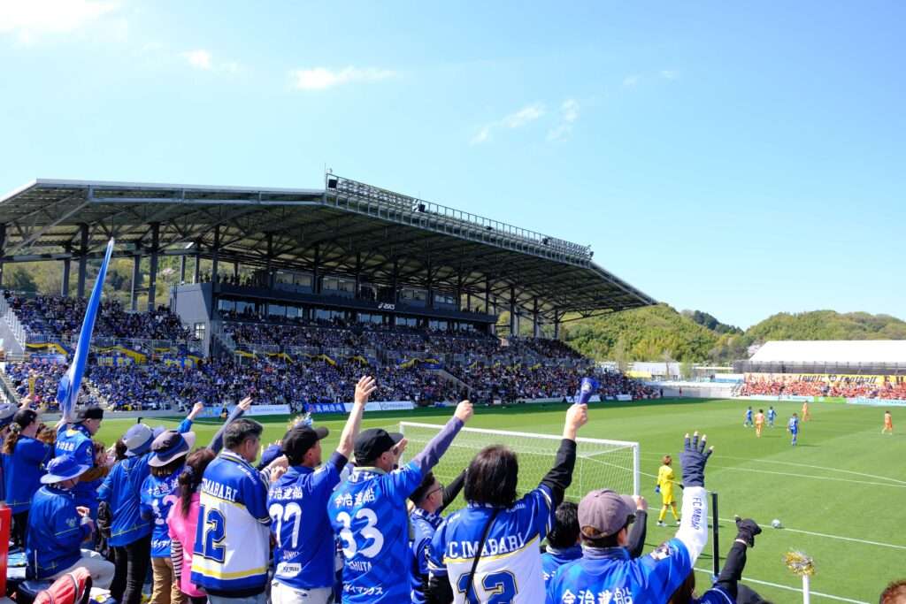 試合がある日の風景