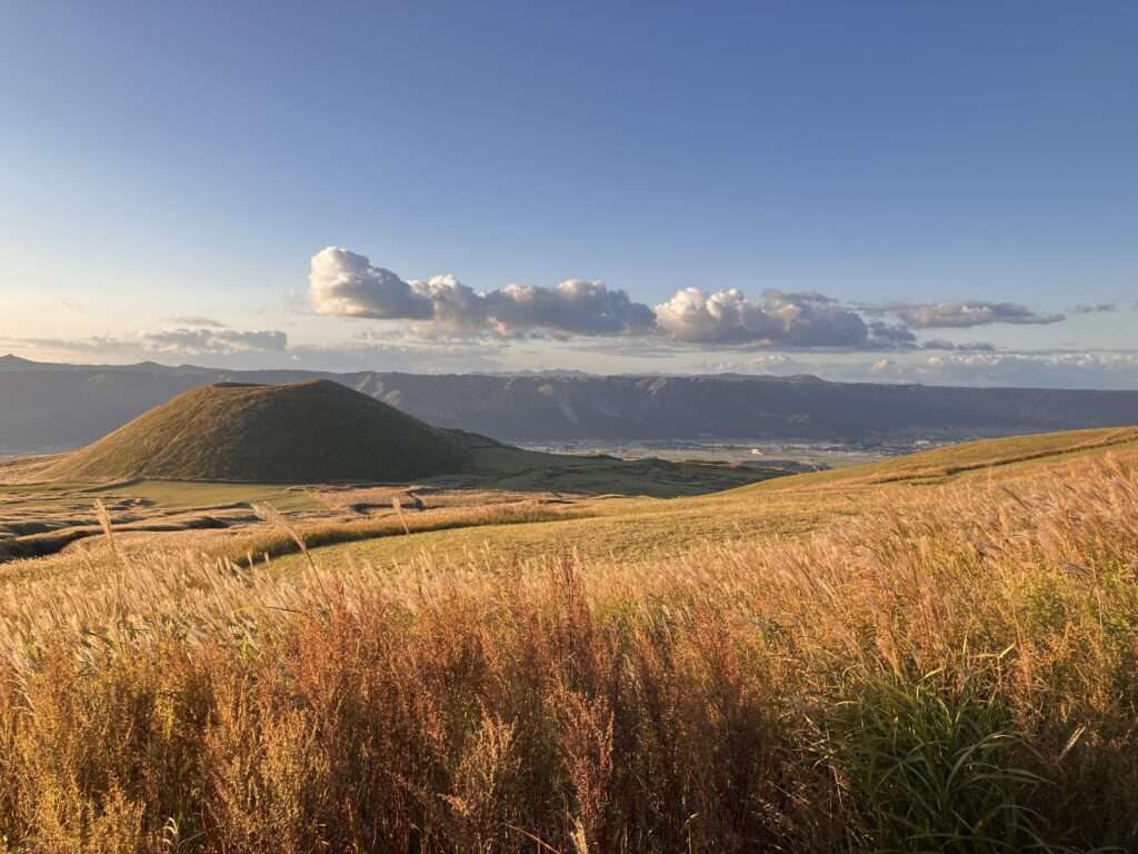 阿蘇　草原の写真