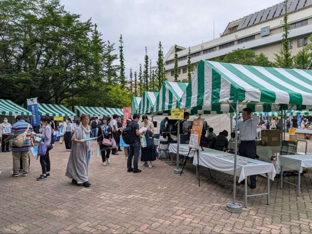 2026年に行われた中央区エコまつり当日の様子