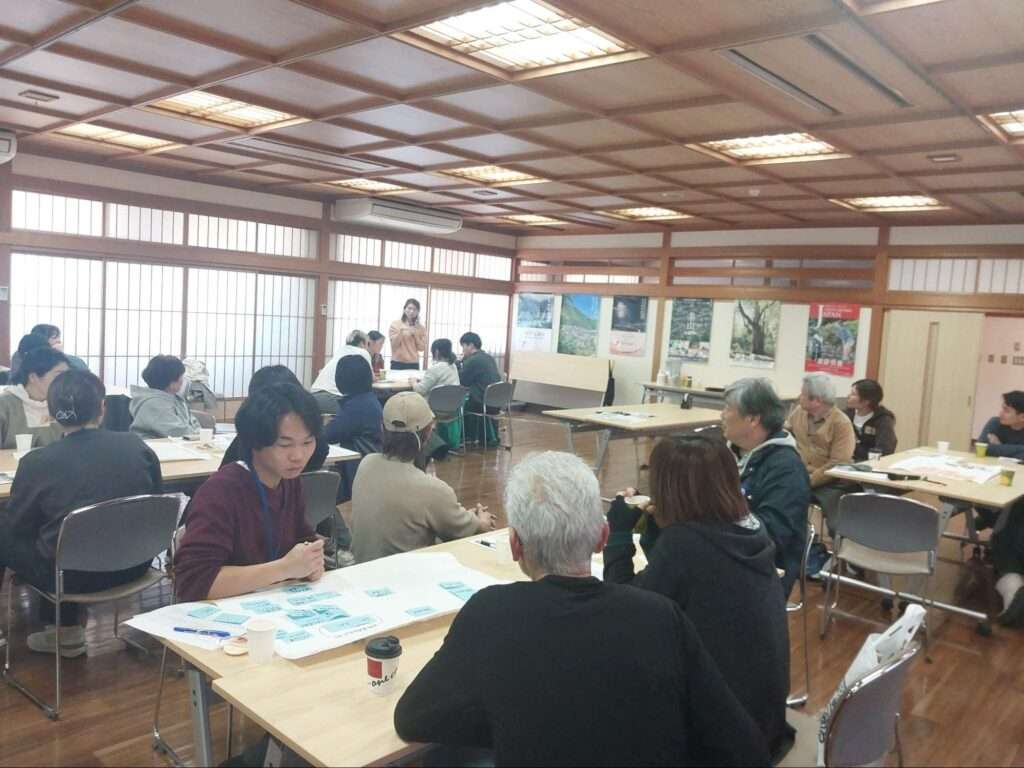美山町で行われた話し合いの様子
