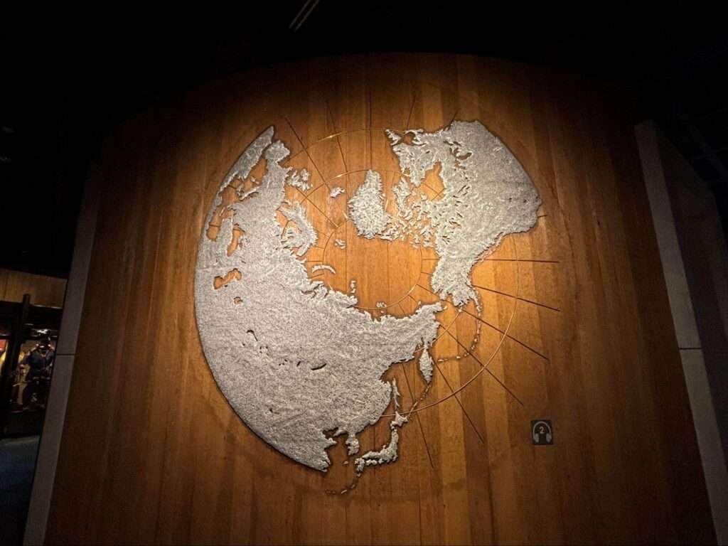 北方民族を中心とした地図